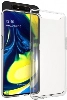 Samsung Galaxy A80 Kılıf Silikon Köşe Korumalı Airbag Darbe Emici Kapak - Şeffaf