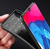 Samsung Galaxy M10 Kılıf Silikon Parmak İzi Bırakmayan Karbon Soft Negro Kapak - Lacivert