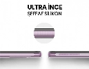 Samsung Galaxy Note 9 Kılıf Ultra İnce Kaliteli Esnek Silikon 0.2mm - Şeffaf