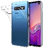 Samsung Galaxy S10 Kılıf Kamera Korumalı Esnek Silikon Kapak - Şeffaf