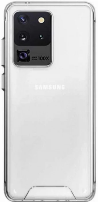 Samsung Galaxy S20 Ultra Kılıf Clear Guard Serisi Gard Kapak - Şeffaf