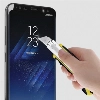 Samsung Galaxy S8 Plus Nano Tam Kaplayan Polymer Ekran Koruyucu - Siyah