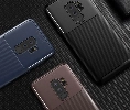 Samsung Galaxy S9 Plus Kılıf Silikon Parmak İzi Bırakmayan Karbon Soft Negro Kapak - Lacivert