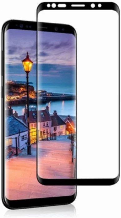 Samsung Galaxy S9 Plus Nano Tam Kaplayan Polymer Ekran Koruyucu - Siyah