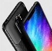 Xiaomi Pocophone F1 Kılıf Silikon Parmak İzi Bırakmayan Karbon Soft Negro Kapak - Lacivert