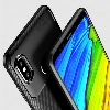 Xiaomi Redmi Note 5 Pro Kılıf Silikon Parmak İzi Bırakmayan Karbon Soft Negro Kapak - Lacivert