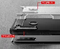 Xiaomi Redmi Note 8 Kılıf Zırhlı Tank Crash Silikon Kapak - Mavi