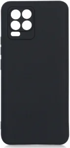 Realme 8 Pro Kılıf İnce Mat Esnek Silikon - Siyah