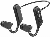 Recci REP-W27 Flutter Serisi Suya Dayanıklı Sporcu Bluetooth Kulaklık - Siyah