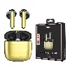 Recci REP-W42 Bounty Hunter TWS Wireless 5.2 Bluetooth Kulaklık - Gold