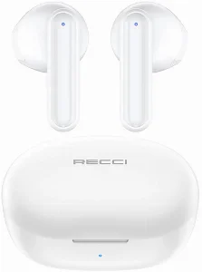 Recci REP-W78 Shell Serisi TWS Wireless 5.3 Bluetooth Kulaklık - Beyaz