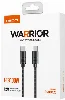 Recci RS08CCPD Warrior Serisi 100W Hızlı Şarj Özellikli Type-C To Type-C PD Kablo 1.2M - Gri