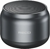 Recci RSK-W13 Hot Hatch Serisi Hi-Fi Wireless Bluetooth 5.0 Speaker Hoparlör 5W 1200mAh - Siyah