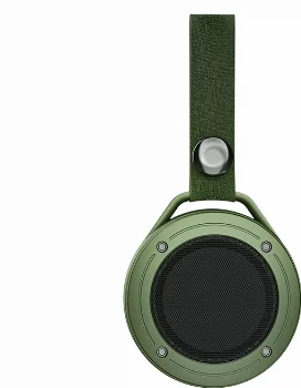 Recci RSK-W26 Battle Serisi Hi-Fi Askılı Wireless Bluetooth 5.3 Speaker Hoparlör 600mAh - Koyu Yeşil