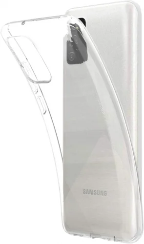 Samsung Galaxy A02s 5G Kılıf Ultra İnce Esnek Süper Silikon 0.3mm - Şeffaf