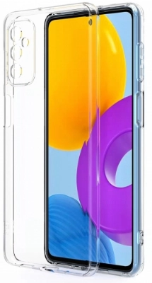 Samsung Galaxy A03s Kılıf Kamera Korumalı Esnek Silikon Kapak - Şeffaf