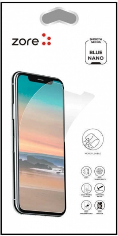 Samsung Galaxy A05s Ekran Koruyucu Blue Nano Esnek Film Koruma - Şeffaf