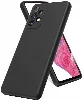 Samsung Galaxy A14 Kılıf İçi Kadife Mat Mara Lansman Silikon Kapak  - Turuncu