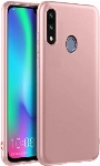 Samsung Galaxy A20e Kılıf İnce Soft Mat Renkli Esnek Silikon Kapak - Rose Gold