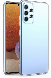 Samsung Galaxy A23 Kılıf Kamera Korumalı Esnek Silikon Kapak - Şeffaf