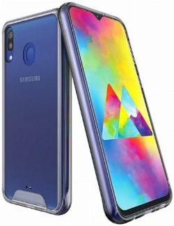 Samsung Galaxy A30 Kılıf Clear Guard Serisi Gard Kapak - Şeffaf