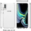 Samsung Galaxy A30s Kılıf Korumalı Kenarları Silikon Arkası Sert Coss Kapak  - Şeffaf