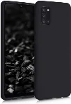 Samsung Galaxy A31 Kılıf İnce Mat Esnek Silikon - Siyah