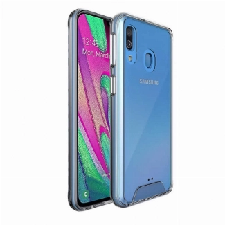 Samsung Galaxy A40 Kılıf Clear Guard Serisi Gard Kapak - Şeffaf