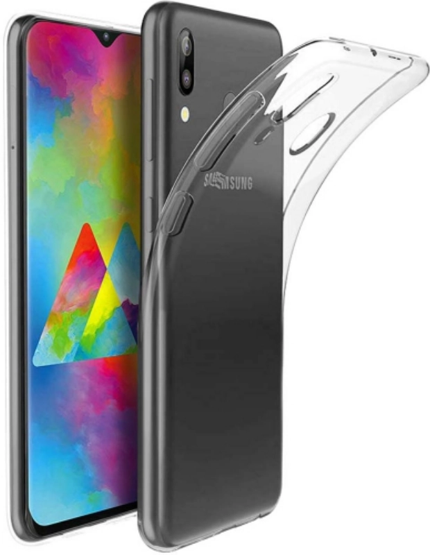 Samsung Galaxy A40 Kılıf Kamera Korumalı Esnek Silikon Kapak - Şeffaf