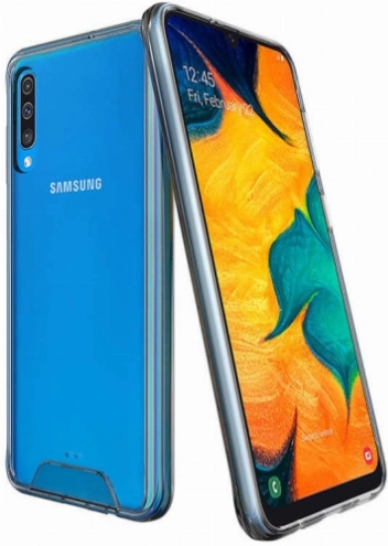 Samsung Galaxy A50 Kılıf Clear Guard Serisi Gard Kapak - Şeffaf