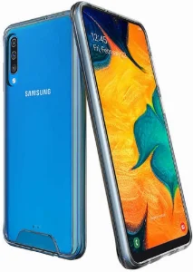 Samsung Galaxy A50s Kılıf Clear Guard Serisi Gard Kapak - Şeffaf