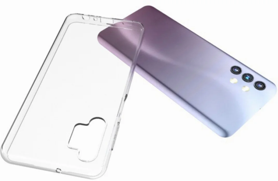 Samsung Galaxy A52 Kılıf Ultra İnce Esnek Süper Silikon 0.3mm - Şeffaf