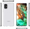 Samsung Galaxy A71 Kılıf Korumalı Kenarları Silikon Arkası Sert Coss Kapak  - Şeffaf