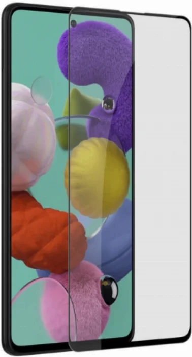 Samsung Galaxy A72 Seramik Tam Kaplayan Mat Ekran Koruyucu - Siyah