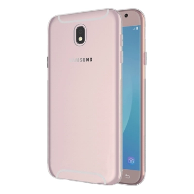 Samsung Galaxy J5 Pro Kılıf Ultra İnce Kaliteli Esnek Silikon 0.2mm - Şeffaf