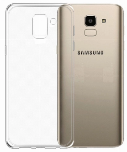 Samsung Galaxy J6 2018 Kılıf Ultra İnce Kaliteli Esnek Silikon 0.2mm - Şeffaf