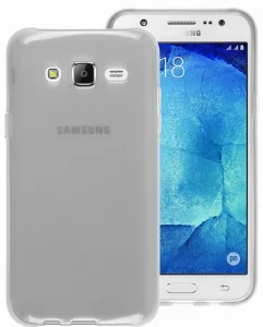 Samsung Galaxy J7 Core Kılıf Ultra İnce Kaliteli Esnek Silikon 0.2mm - Şeffaf