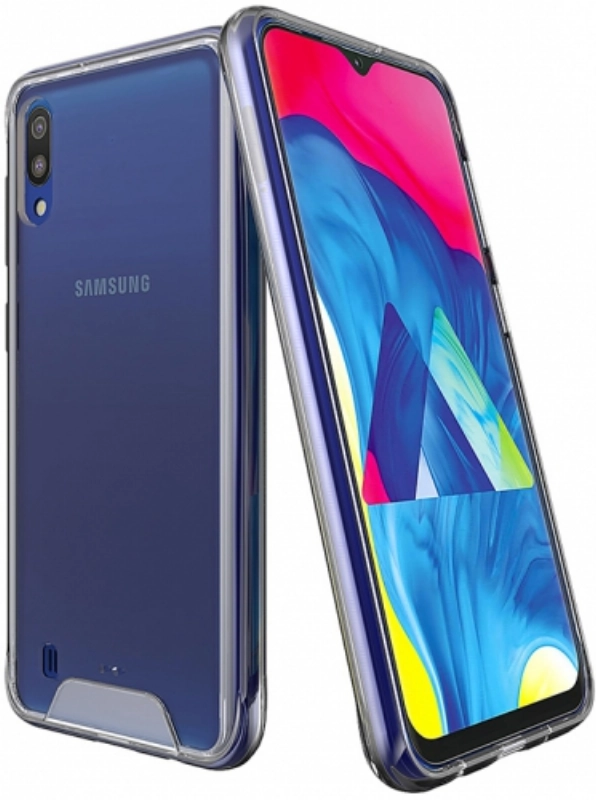 Samsung Galaxy M10 Kılıf Clear Guard Serisi Gard Kapak - Şeffaf