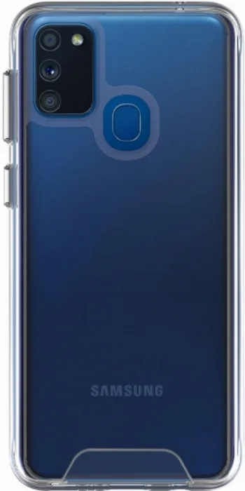 Samsung Galaxy M21 Kılıf Clear Guard Serisi Gard Kapak - Şeffaf