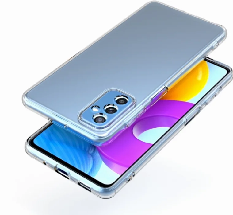 Samsung Galaxy M23 5G Kılıf İnce Kamera Korumalı Şeffaf Esnek Silikon 0.3mm