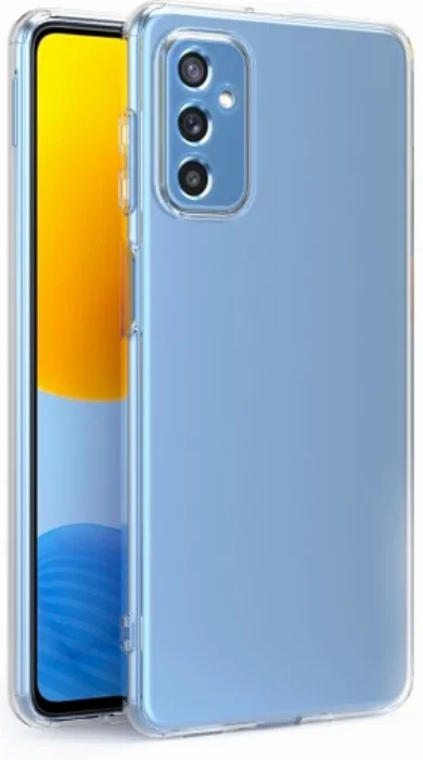 Samsung Galaxy M23 5G Kılıf İnce Kamera Korumalı Şeffaf Esnek Silikon 0.3mm