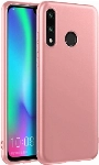 Samsung Galaxy M30 Kılıf İnce Soft Mat Renkli Esnek Silikon Kapak - Rose Gold