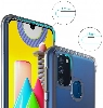 Samsung Galaxy M30s Kılıf Clear Guard Serisi Gard Kapak - Şeffaf