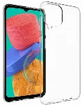 Samsung Galaxy M33 5G Kılıf Ultra İnce Esnek Süper Silikon 0.3mm - Şeffaf