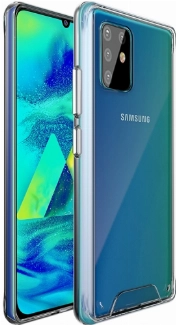 Samsung Galaxy Note 10 Lite Kılıf Clear Guard Serisi Gard Kapak - Şeffaf