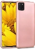 Samsung Galaxy Note 10 Lite Kılıf İnce Soft Mat Renkli Esnek Silikon Kapak - Rose Gold