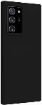 Samsung Galaxy Note 20 Ultra Kılıf İnce Mat Esnek Silikon - Siyah