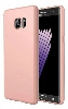 Samsung Galaxy Note 7 FE Fan Edition Kılıf İnce Soft Mat Renkli Esnek Silikon Kapak - Rose Gold