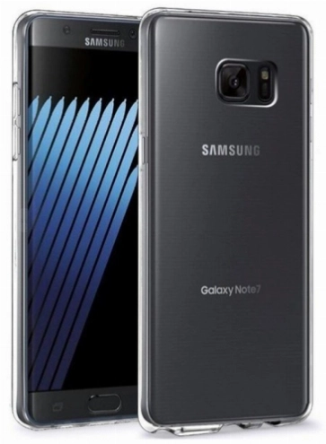 Samsung Galaxy Note 7 FE Fan Edition Kılıf Ultra İnce Kaliteli Esnek Silikon 0.2mm - Şeffaf