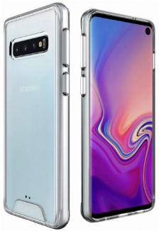 Samsung Galaxy S10 Kılıf Clear Guard Serisi Gard Kapak - Şeffaf